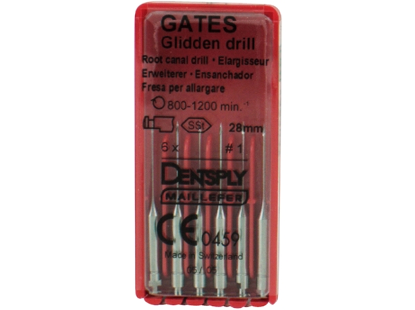 Gates Bohrer 8 Gr.1 28mm Wkst 6St